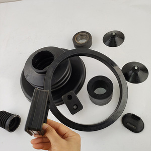 Özel otomotiv NBR EPDM silikon kauçuk esnek körük kesme işleme hizmeti ile özel tozluk - Product Image 5