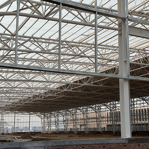 Modern Design Style Steel Structure Prefab Warehouse Workshop for Office Use - Product Image 3