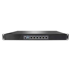 CAIXUNIPC Intel N100 6 * LAN 1U Servidor Pc case 6 * I226 2,5G Puerto de red DDR5 1U Montaje en rack Pfsense Firewall PC industrial - Product Image 1
