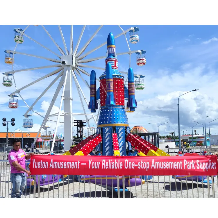 Brinquedo de diversão para crianças e adultos, equipamento de carnaval, parque de diversões, passeio de avião com autocontrole para crianças, atração para feiras ao ar livre