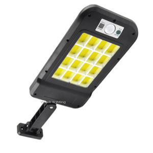 160 LEDソーラーランプポストライト屋外防水3モードFloodLightモーションセンサースポットライトリモコン回転可能ポール - Product Image 6