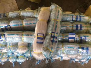 NYLON FISHING NET CONGO <strong>MARKET</strong> WHITE MONOFILAMENT NYLON FISHING NETS <strong>REDES</strong> MANTAS NYLON MONOFILAMENTO - Product Image 5