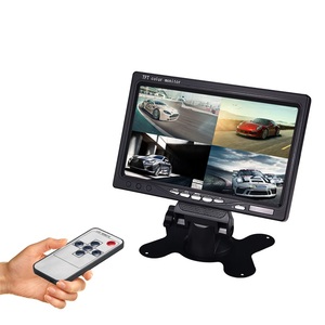 4CH <strong>Video</strong> <strong>Input</strong> Quad Same Screen <strong>Display</strong> Reverse 7 Inch Vehicle Car TFT <strong>LCD</strong> Monitor <strong>for</strong> Trucks - Product Image 6