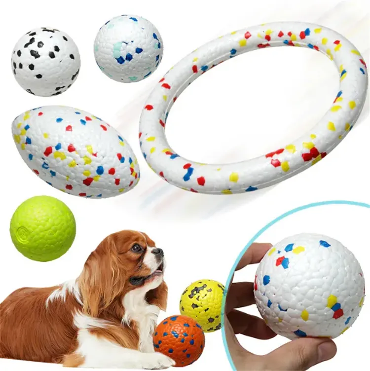 Pelota de juguete Indestructible para perro, juguete personalizado respetuoso con el medio ambiente, para masticar perros de raza grande