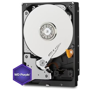 WD60EFRX WD 4T púrpura Disco Escritorio de computadora NAS Almacenamiento Disco duro mecánico - Product Image 4