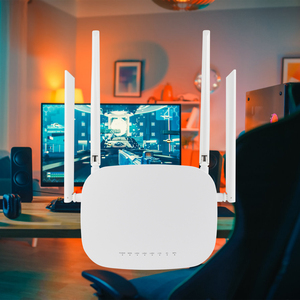 KuWFi, enrutador de velocidad Wi-Fi de 300Mbps con 16 dispositivos, red de alimentación CC, ranura para tarjeta SIM, nuevo diseño, enrutador WiFi inalámbrico 4G LTE, uso doméstico - Product Image 3