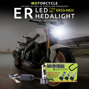 8V-80V Mini sürüş işık Moped Scooter & motosiklet H4 Led far Headlight PH7 Motor Led ışık motosiklet aydınlatma sistemleri - Product Image 2