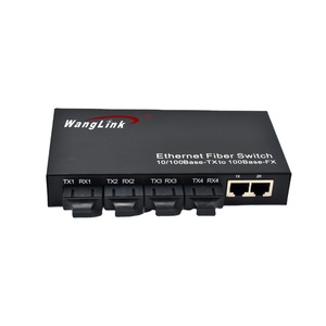 2 portlu 100Base-T 100Base-SX LX Fiber Ethernet medya dönüştürücü RJ45 konnektör uzun mesafe Ethernet Extender gelişmiş ağ - Product Image 1