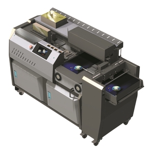 HT7 doppia frequenza di conversione automatica della colla perfetta rilegatrice del libro macchina con alimentazione facoltativa della copertina del libro - Product Image 2