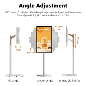23.8inch Movable <strong>Digital</strong> Signage and <strong>Display</strong> Advertising <strong>Display</strong> Touch Screen Portable Tv Lcd Smart Screen <strong>Digital</strong> Stand <strong>Display</strong> - Product Image 6