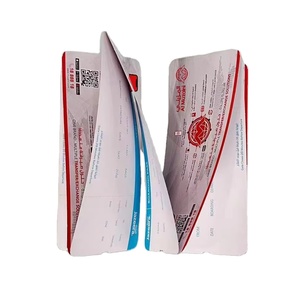 Fabrika sıcak satış özel ucuz uçak bileti termal kağıt havayolu bileti. - Product Image 1
