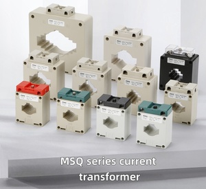 高品質MSQ-0.66シリーズバスバー低スプリットコア電流変圧器110/220/380v 50-5000/5A BH-30プラスチック3