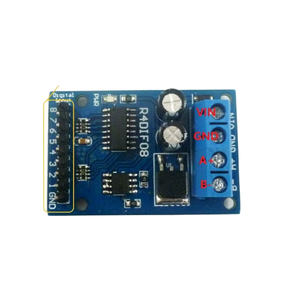 Módulo de entrada digital de 8 canales RS485 Modbus RTU Placa de adquisición de valor de interruptor R4DIF08 - Product Image 1
