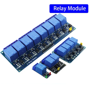 Relais modul Optokoppler Arduino 5V 12V 24V Relais ausgang 1 2 4 6 8-Kanal-Relaismodul-Platinenabschirmung
