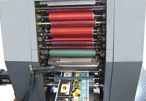 320 Inter mit tierende Offsetdruck maschine vom Typ Rolle zu Rolle in China Etiketten offsetdrucker, Aufkleber druckmaschine - Product Image 3