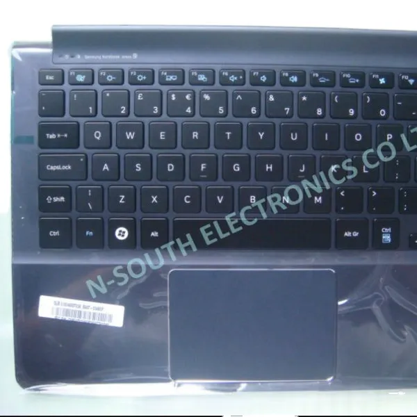 Teclado para ordenador portátil samsung np900x3c, periférico negro con reposamanos de marco, ba61-01706a touchpad, precio al por mayor