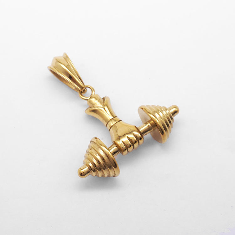 Gold Single Pendant Without Chain