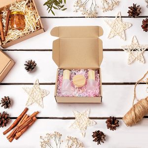 厂家定制尺寸Logo批发印花白色小邮寄出货纸纸板瓦楞包装盒 - Product Image 6