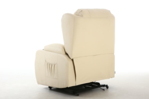 עור מפוצל כורסת כיסא מסתובב ונדנדת סלון פנאי כיסא חשמלי עיסוי ספה - Product Image 6