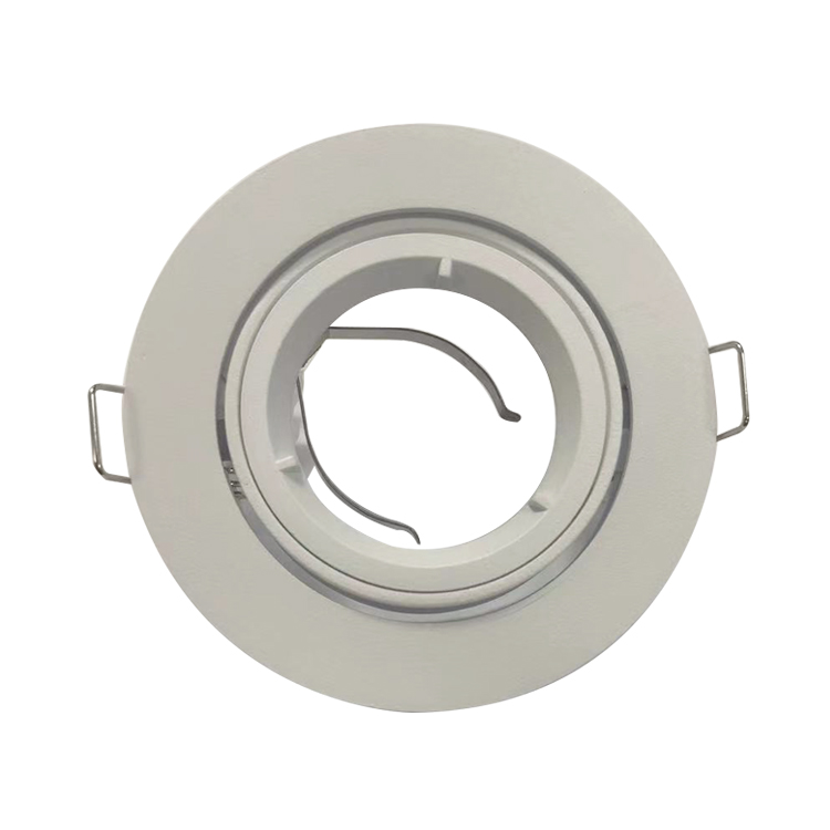 White MR16 Frame Cutout 75-80mm