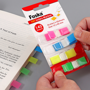 Foska-Bloc de notas adhesivas autoadhesivo Offset PET con función magnética disponible en diferentes colores para uso escolar - Product Image 4