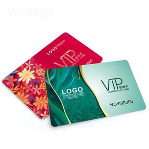 カラーカスタマイズ印刷PVCカスタムQRコードチップNFCソーシャルメディア名刺インテリジェントGoogleコメントカード - Product Image 5