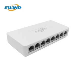 Switch Ethernet 5/8 porte Switch di rete Gigabit Desktop 10/100/1000Mbps adattatore Fast RJ45 Switch Ethernet Auto MDI/MDIX - Product Image 1