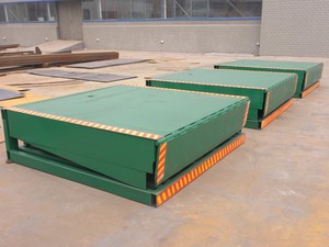 10 Tonnen Teleskops tapler Container Hydraulische Nivel lier plattform Laden Entladen Automatischer Laderaum Rampen lift - Product Image 5