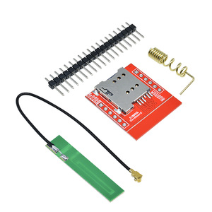 最小SIM800L GPSGSMモジュールマイクロコントローラーパワーモジュールMicroSIMカードコアボードクワッドバンドTTLシリアルポートおよびPCBアンテナ - Product Image 6