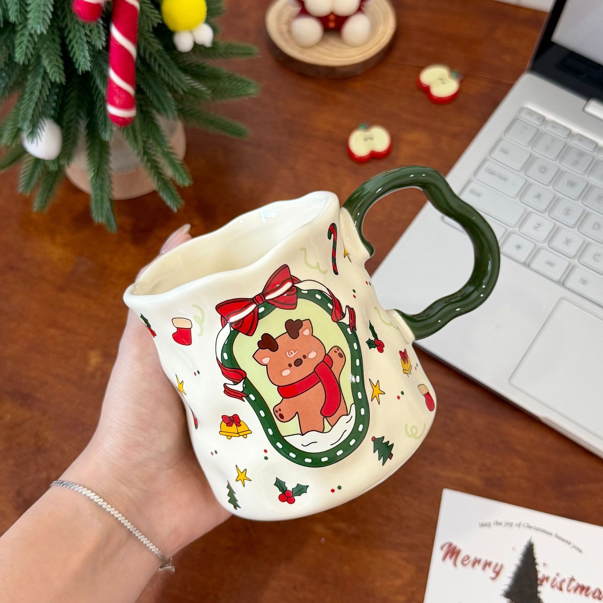 Coupe de rennes de Noël