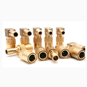 厂家直销4毫米6毫米8mm10mm 12毫米软管倒钩尾部1/8 “1/4” 1/2 “3/8” 连接器接头铜耦合器适配器黄铜管件 - Product Image 4