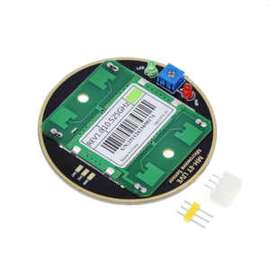 ワイヤレスマイクロ波レーダーセンサーモジュールHB100ワイヤレススマート検出器10.525GHzセンサー - Product Image 2