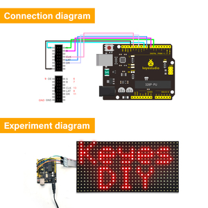 Modulo Display a LED P10 impermeabile tabellone a Led per esterni a colori compatibile con Arduino