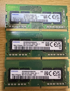 หน่วยความจำแล็ปท็อป 8GB DDR4 3200MHz ความเร็วสูง SODIMM รุ่น M471A1G44BB0-CWE ใช้แล้ว รองรับการใช้งานกับอุปกรณ์หลายประเภท - Product Image 5