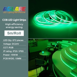 屋内装飾照明アプリWifiリモコン672Leds <span class=keywords><strong>Led</strong></span> Cob Smart <span class=keywords><strong>Rgb</strong></span>ライトストリップ - Product Image 4