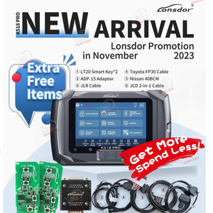 Lonsdor K518Pro K518 Pro Programador de llaves de versión completa global CAN FD incorporado y para emulador de Toyota con licencia gratuita - Product Image 6