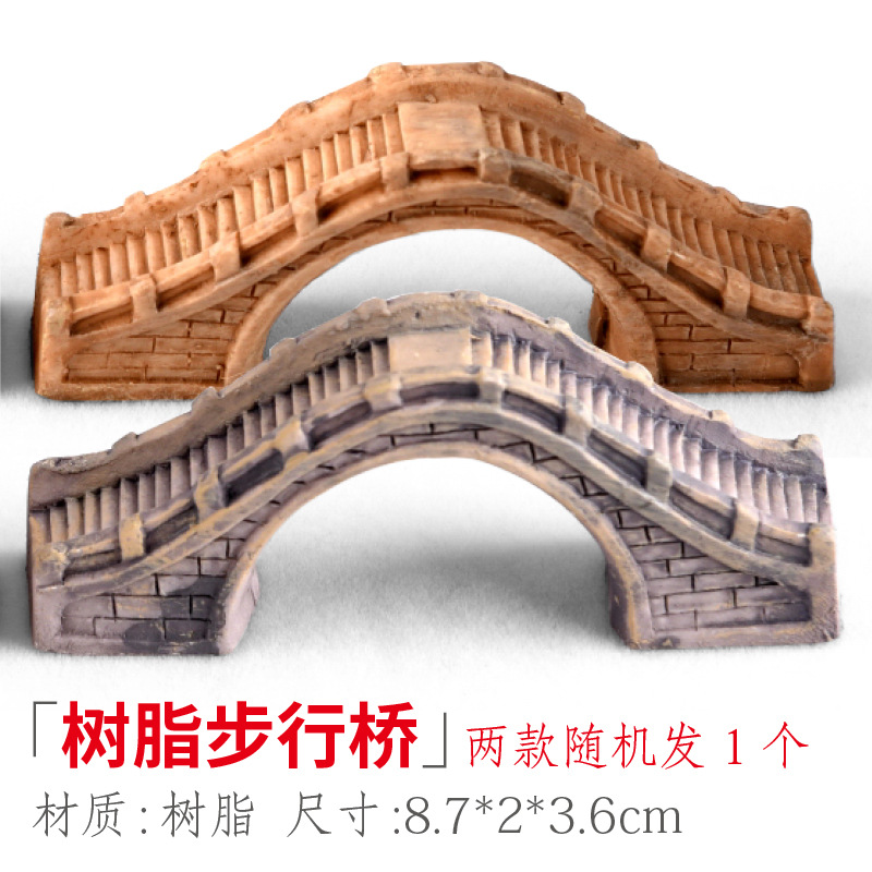Pont piéton en résine