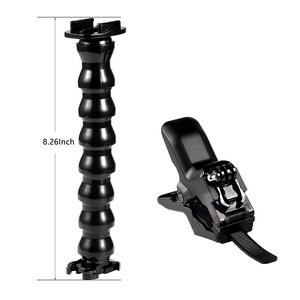 Suptig çeneleri Flex kelepçe dağı GoPro Hero için Gooseneck dağı DJI osmo Arlo eylem kamera. - Product Image 2