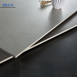 Đầy Đủ Cơ Thể Thiên Nhiên Terrazzo Gạch Vinyl Patio Phòng Khách Phòng Tắm Sứ Gạch Sàn 600*1200Mm Cổ Điển Hiện Đại Matte Màu Xám - Product Image 4