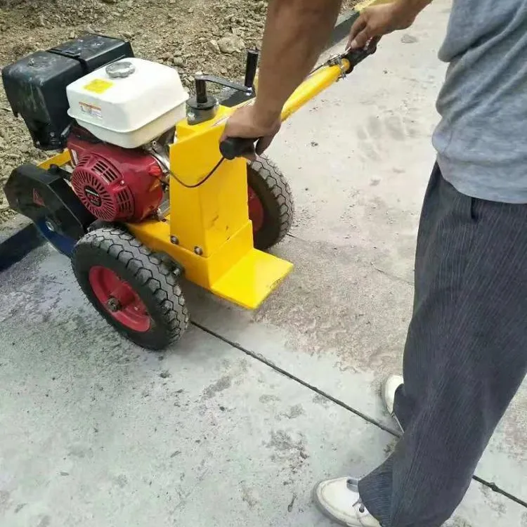 Beton yol kesme makinesi duvar kanal açma kesme testere makinesi asfalt yol kesici yol tamir için