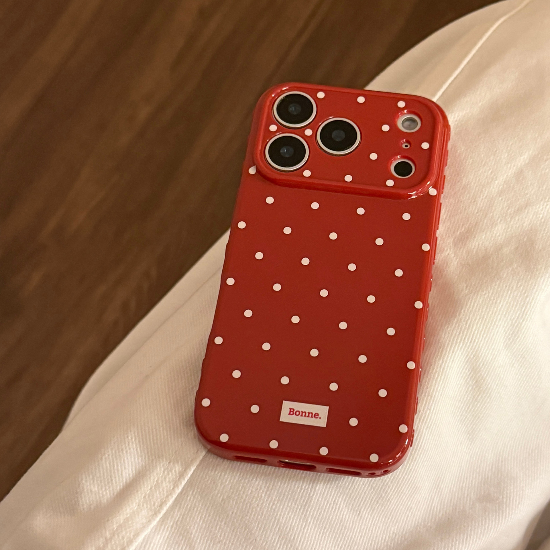 Maple Sugar Red and White Sugar Dots