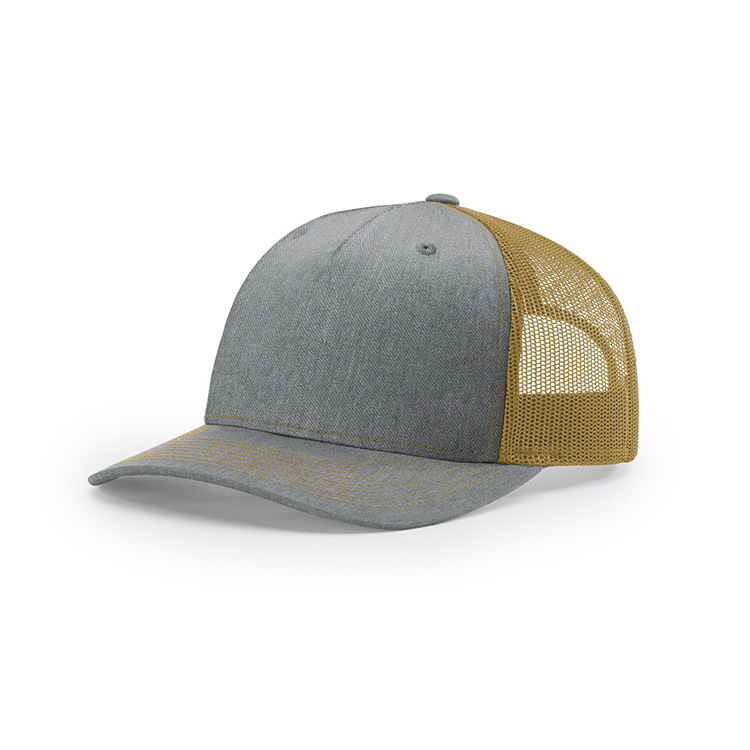 Heather gray amber gold