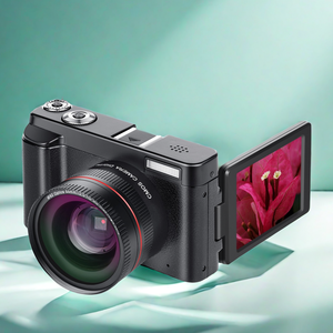 プロフェッショナル48MP 4Kデジタル一眼レフカメラ3.0インチIPS回転画面オートフォーカスカスタマイズブランド認証CE ROHS FCC-DSLR - Product Image 2