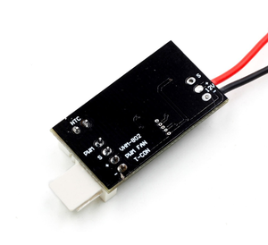 Controlador de temperatura VHM-802 DC 12V PWM controlador de ventilador, 4 cables, controlador de velocidad del ventilador, para alarma de ventilador de PC - Product Image 2