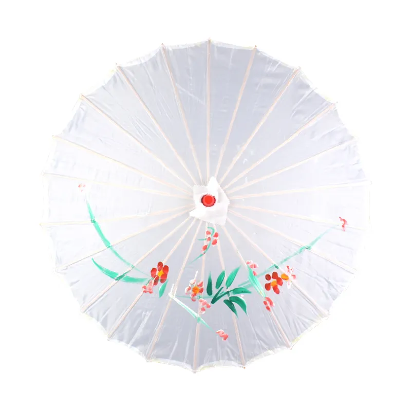 Chinese 'S Japanse Klassieke Inkt Schilderen Elke Patroon Aangepaste Olie Papier Stijl Bruiloft Parasol Bamboe Papier Paraplu