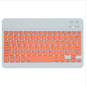 Mini Slim Colorful Wireless <strong>Keyboard</strong> for Samsung <strong>Android</strong> Tablet for iPad 9.7 10.5 10.2 for Cellphone Tablet <strong>Bluetooth</strong> <strong>Keyboard</strong> - Product Image 2