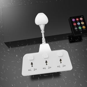 Универсальная розетка OEM с USB-портами Type-C, 3 розетки, настенный удлинитель с переключателем - Product Image 3