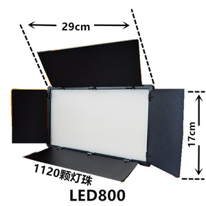 HOT E800 <strong>1120</strong> <strong>LEDs</strong> Photo <strong>LED</strong> Video Light High Bright Photography Studio Panel Light Bi-Color Dimmable <strong>LED</strong> Video Light for Studio - Product Image 2