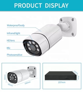 Al aire libre Bullet Wire POE cctv systems kit 4mp IP Poe Smart home video cámara seguridad CAM set sistema de vigilancia - Product Image 6
