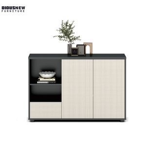 DIOUSNEW 1 Pessoa Escritório Workstation Computador Moderno l Em Forma Executivewooden Gerente De Trabalho Mesas Móveis Mesa para Design